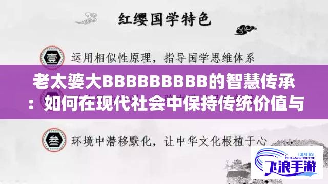 老太婆大BBBBBBBBB的智慧传承：如何在现代社会中保持传统价值与现代生活的平衡