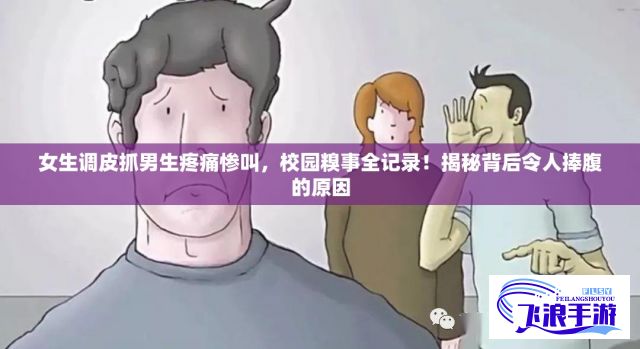 女生调皮抓男生疼痛惨叫，校园糗事全记录！揭秘背后令人捧腹的原因